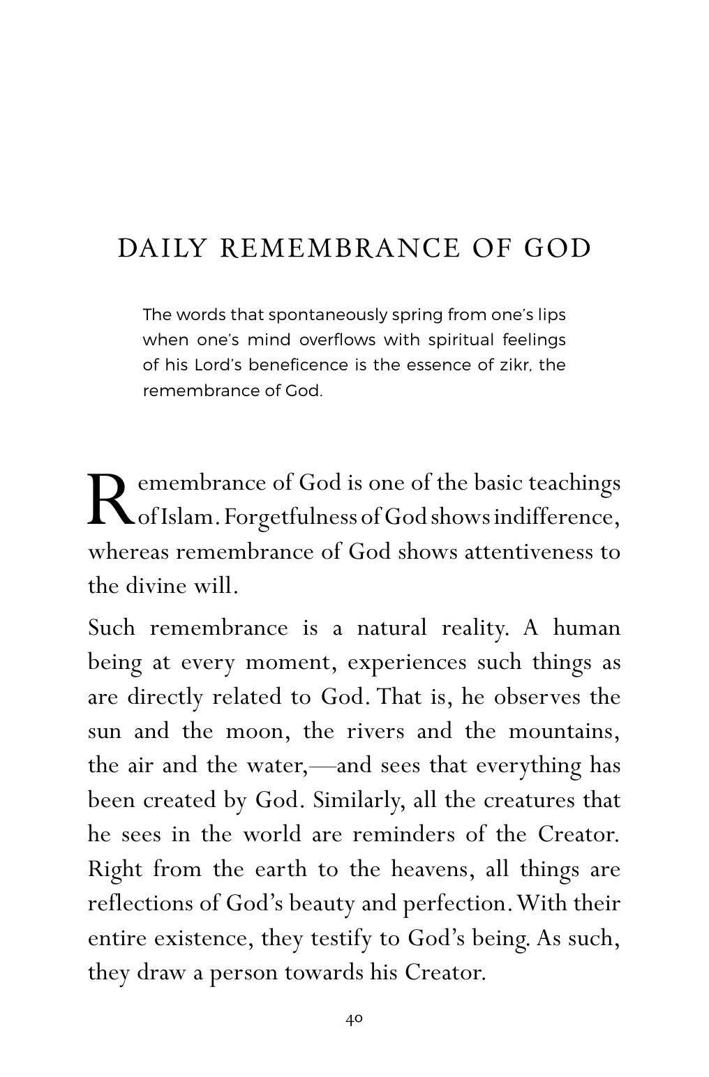 The printed page