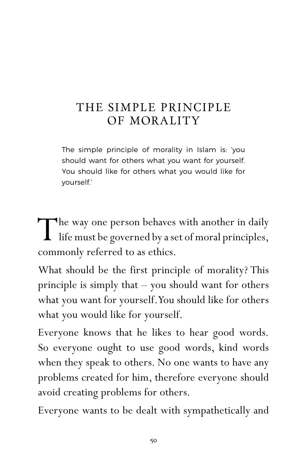 The printed page