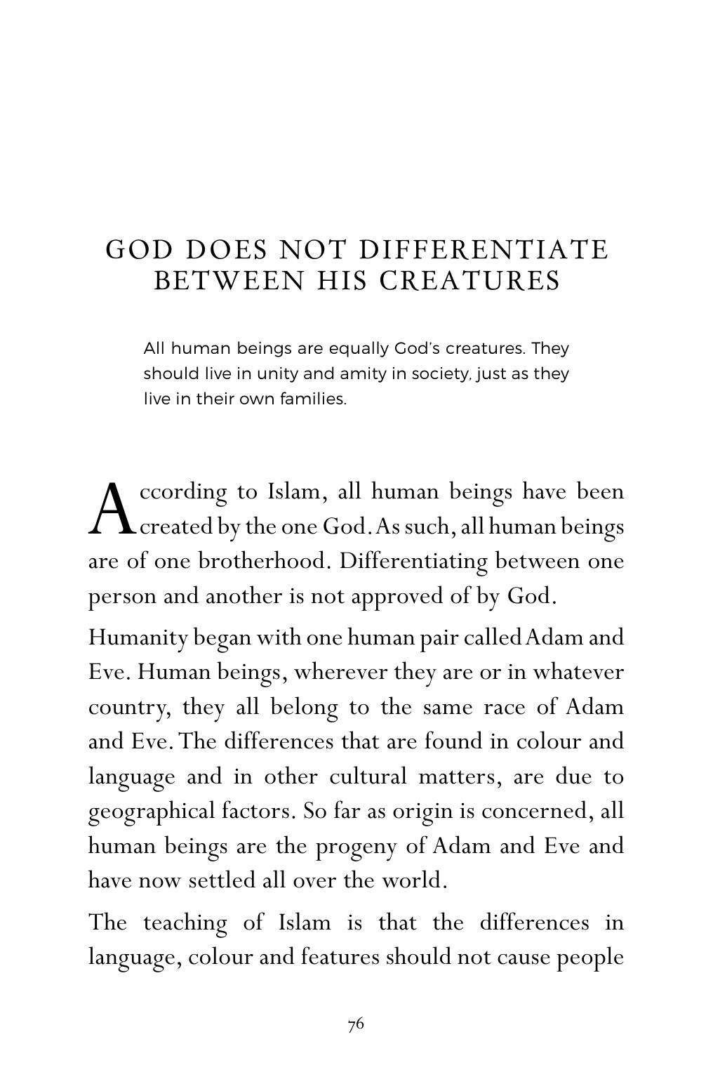 The printed page