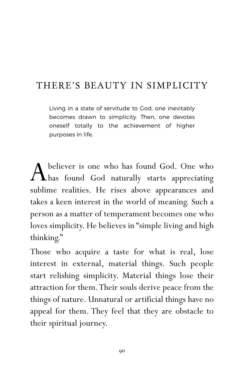 The printed page