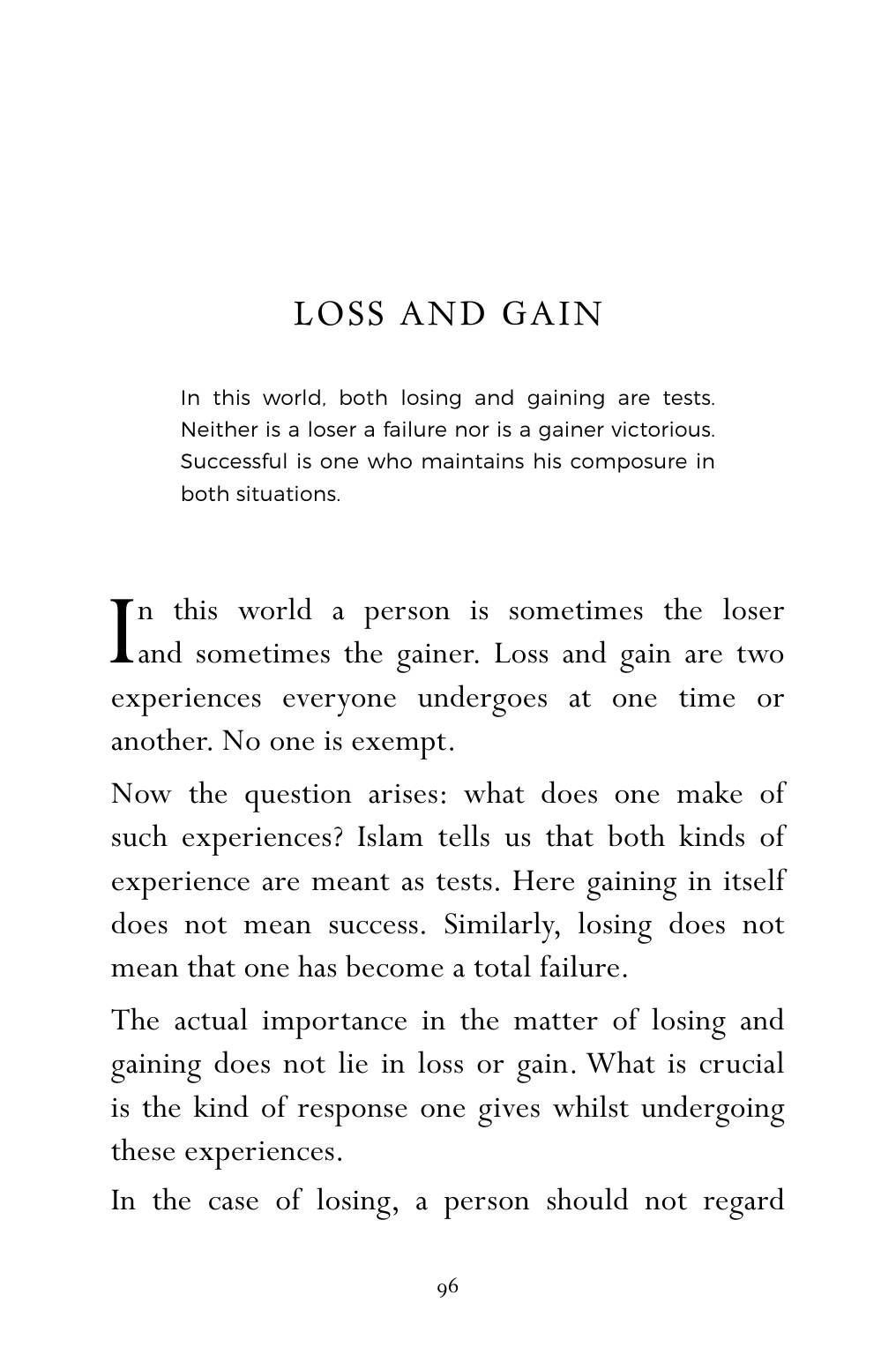 The printed page