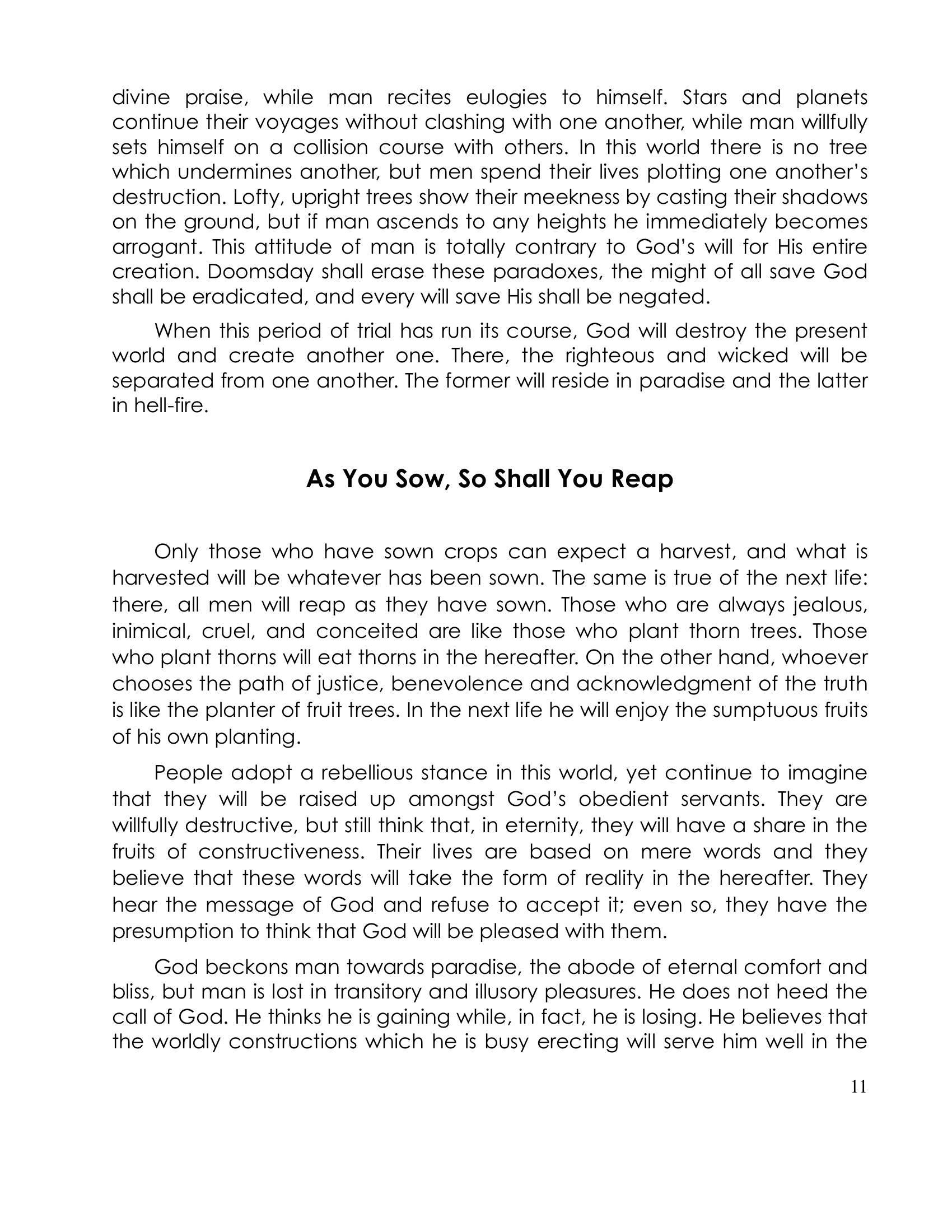 The printed page