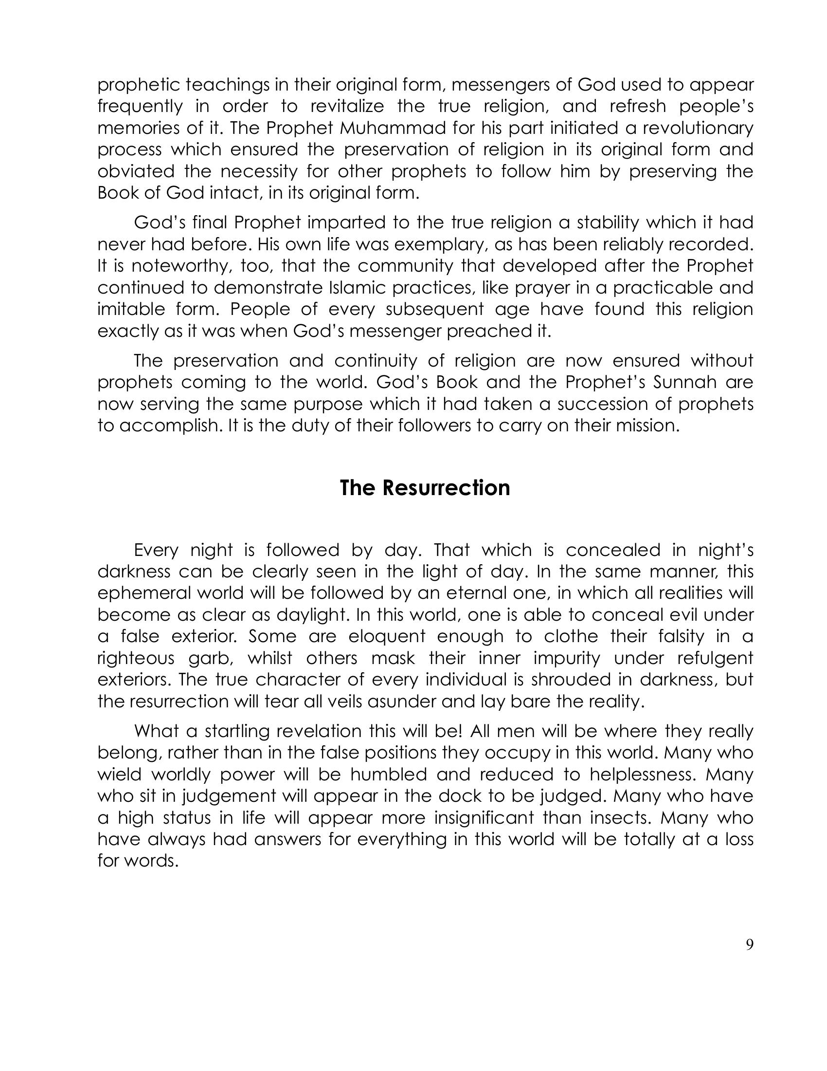 The printed page