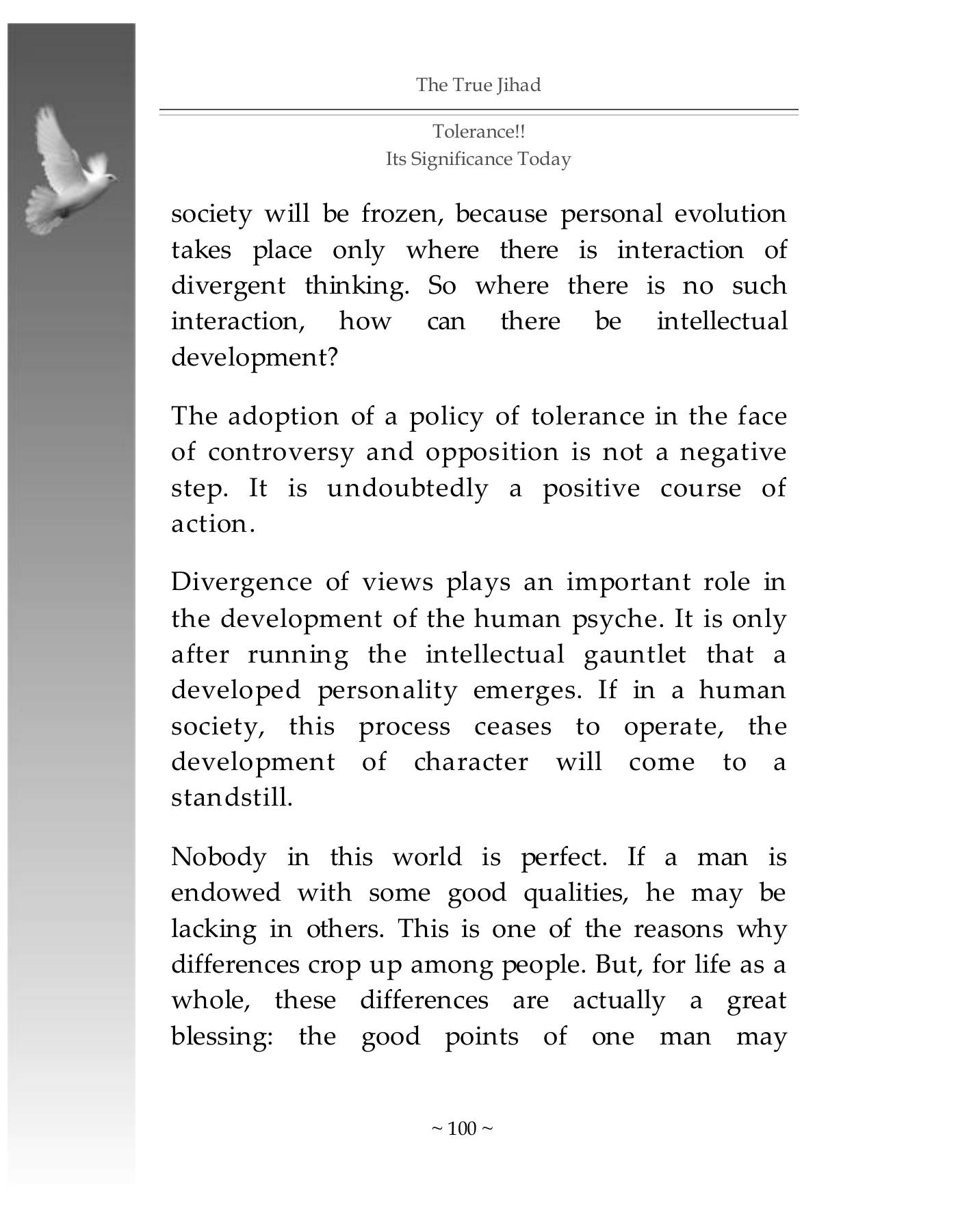 The printed page