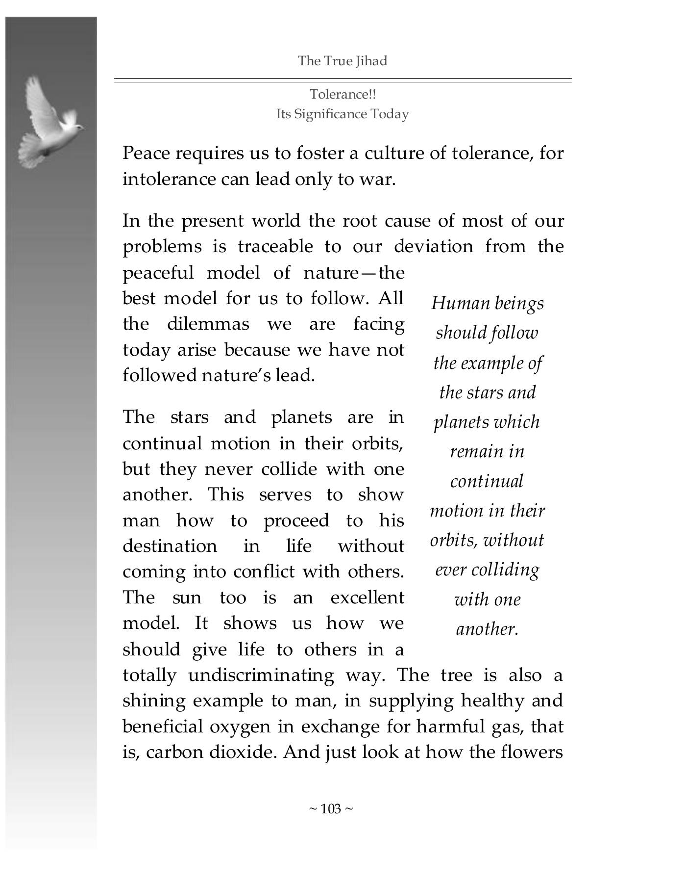 The printed page