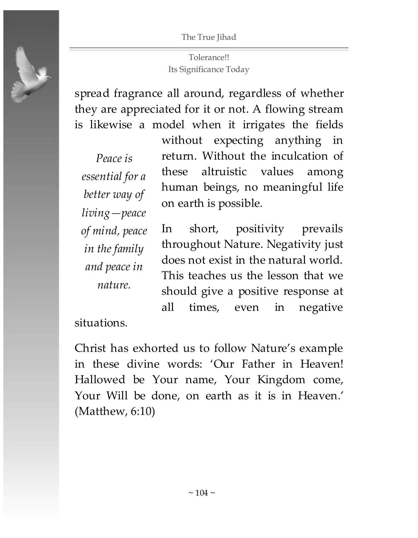The printed page