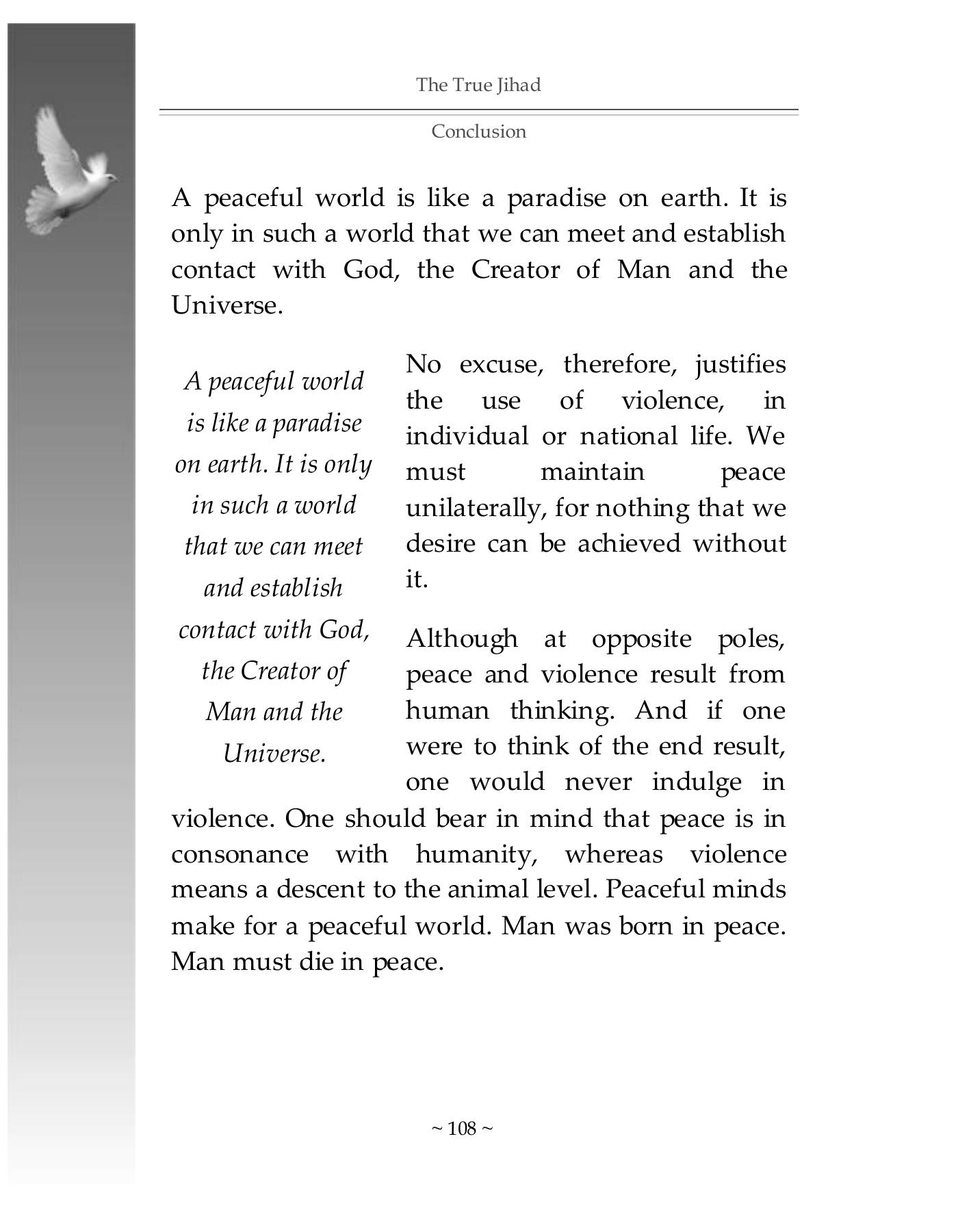 The printed page
