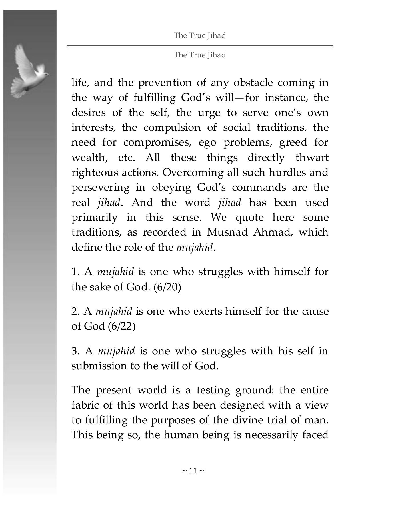 The printed page