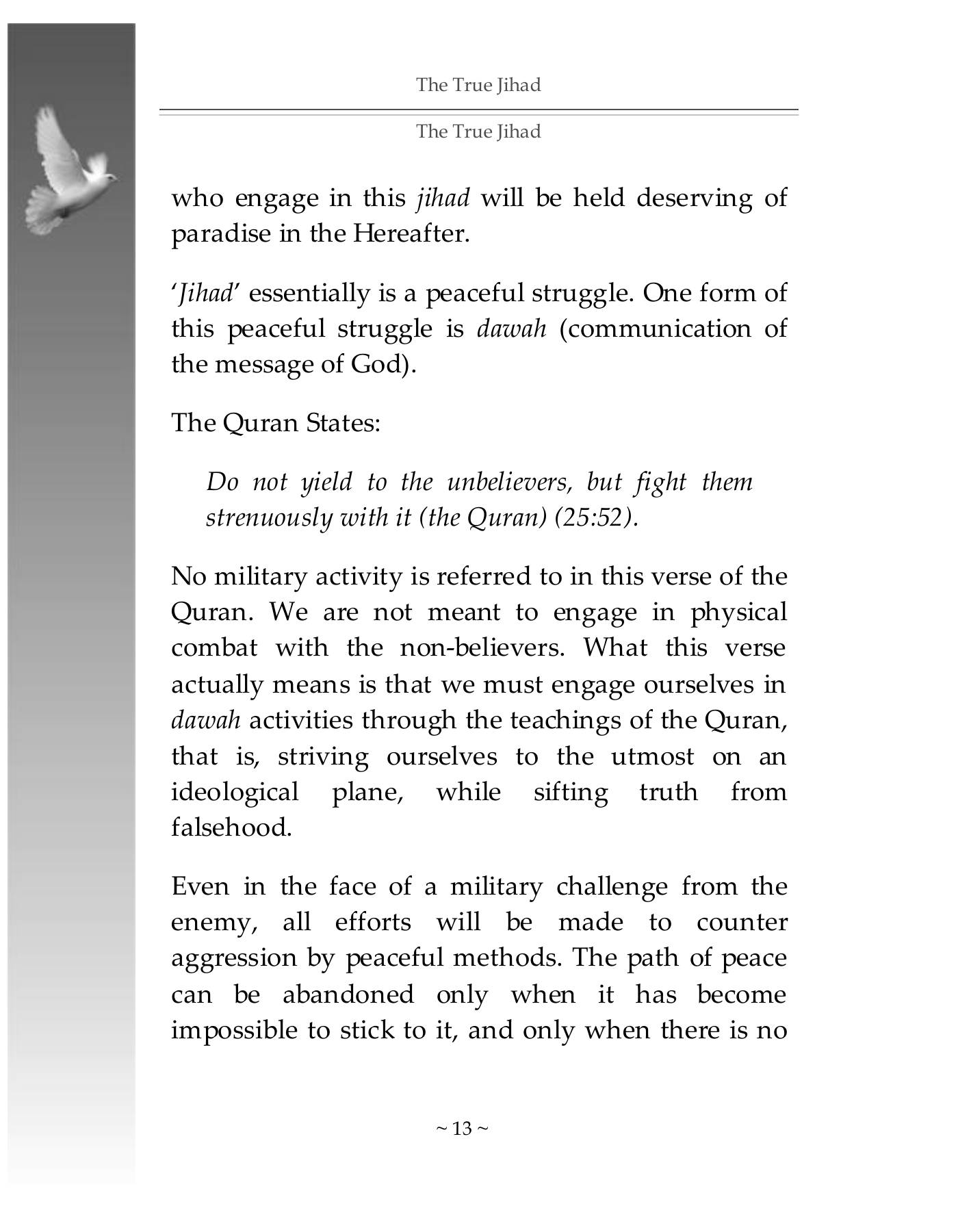 The printed page