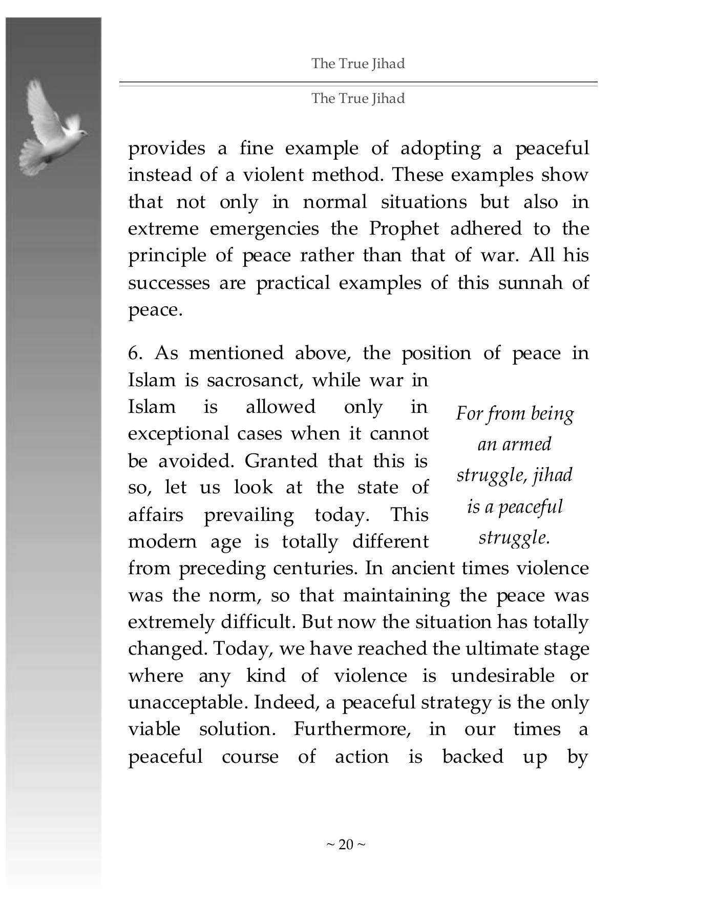 The printed page