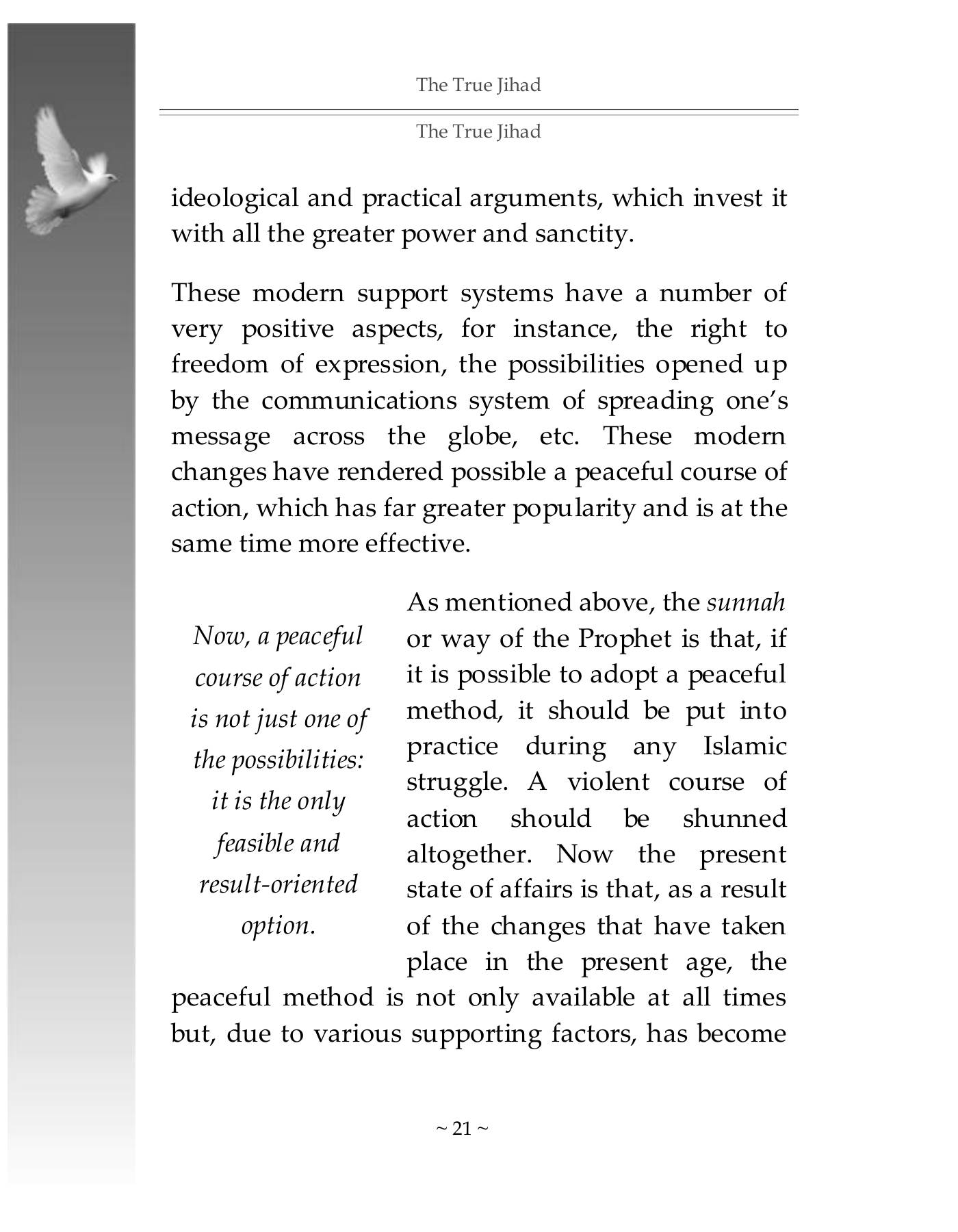 The printed page