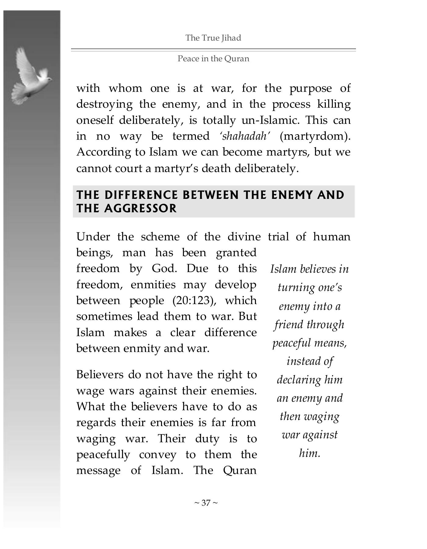 The printed page
