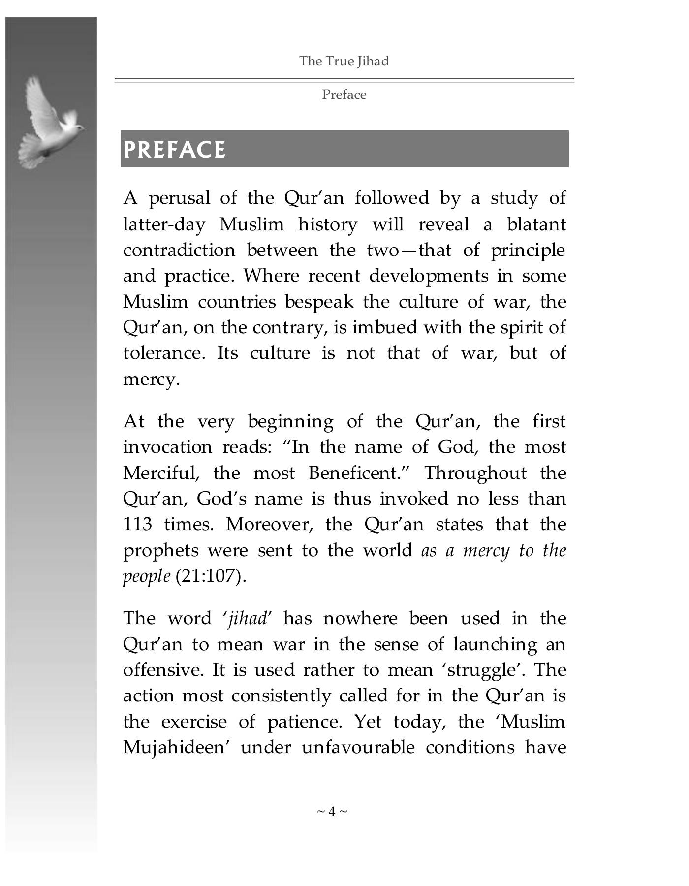 The printed page