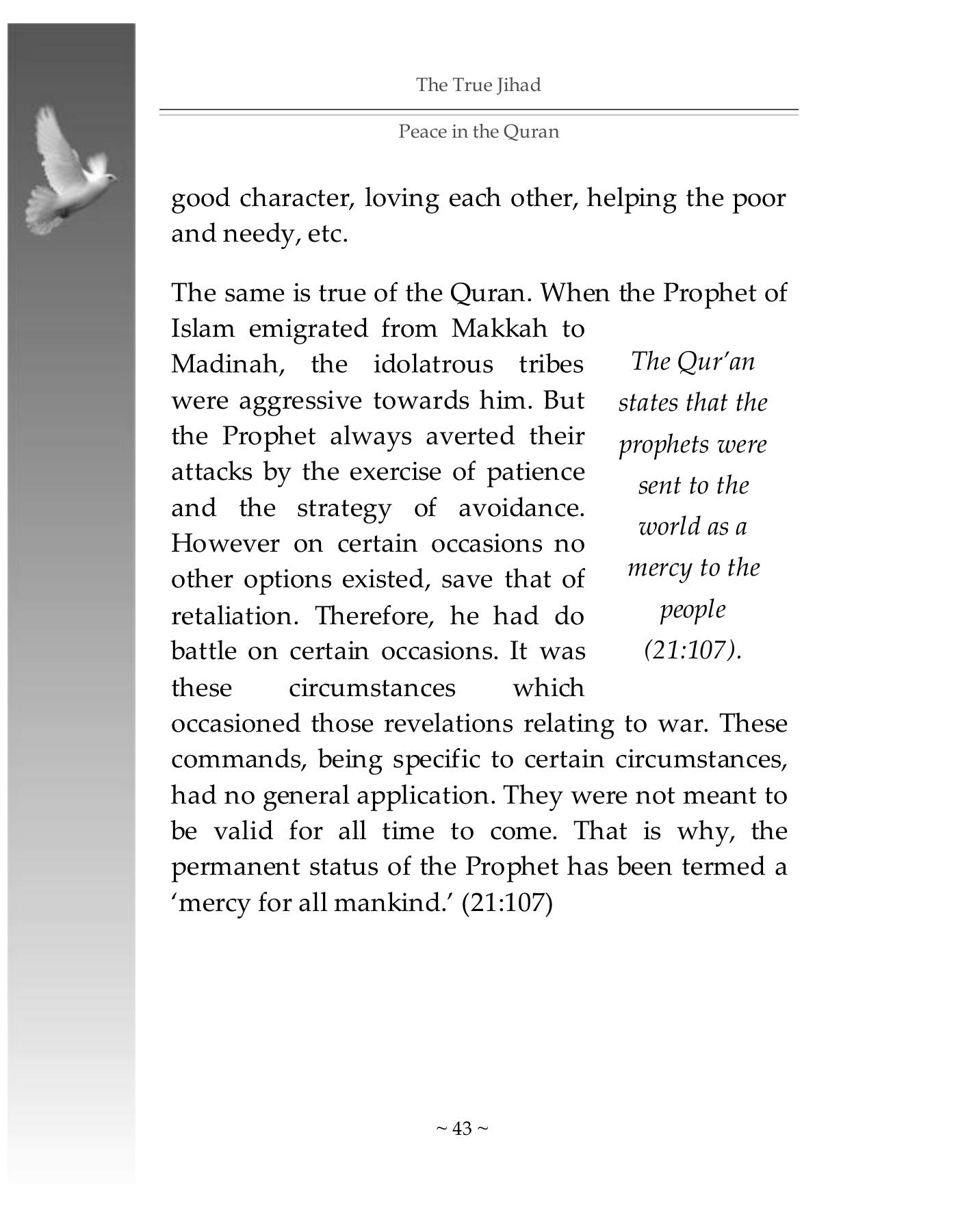 The printed page