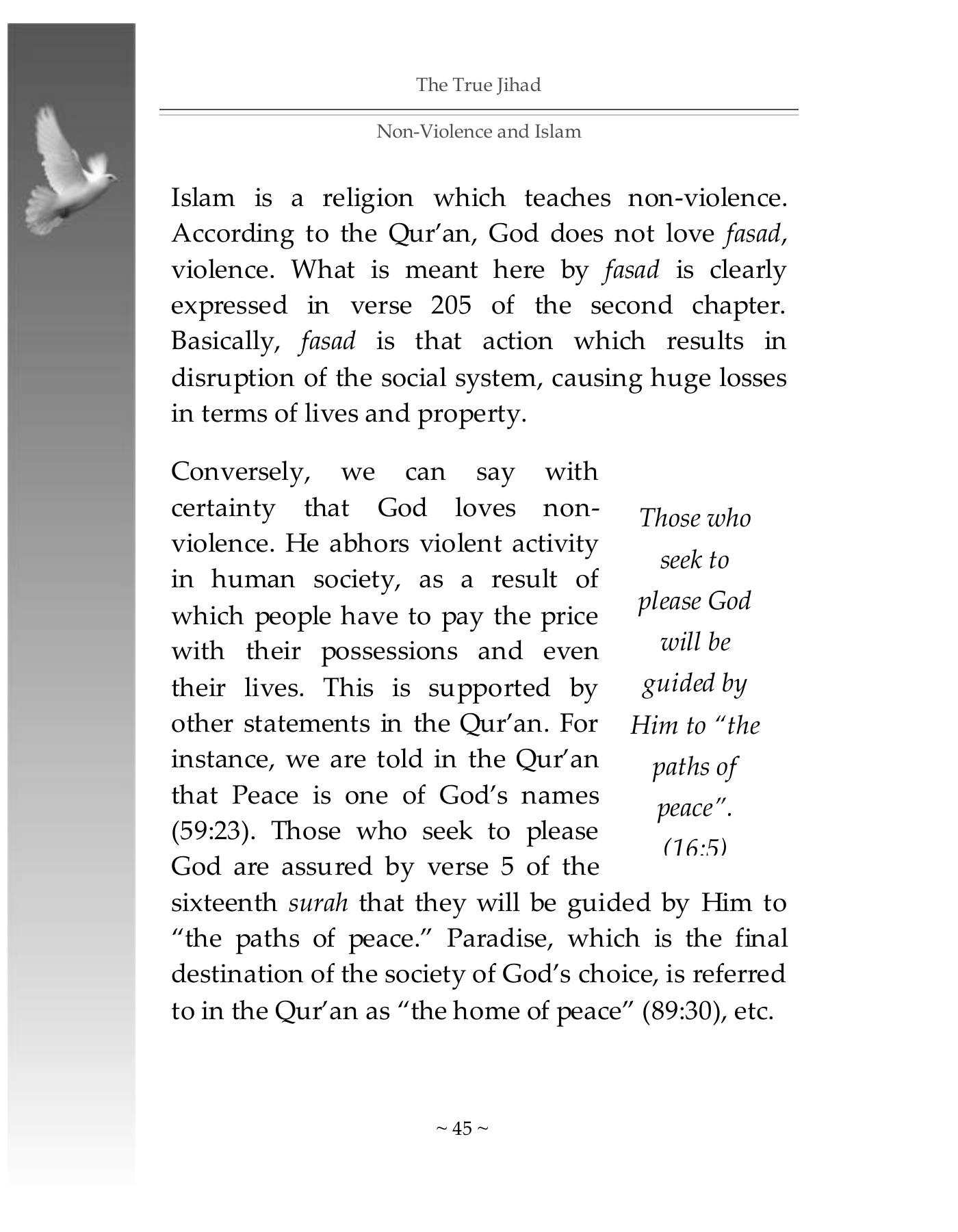The printed page