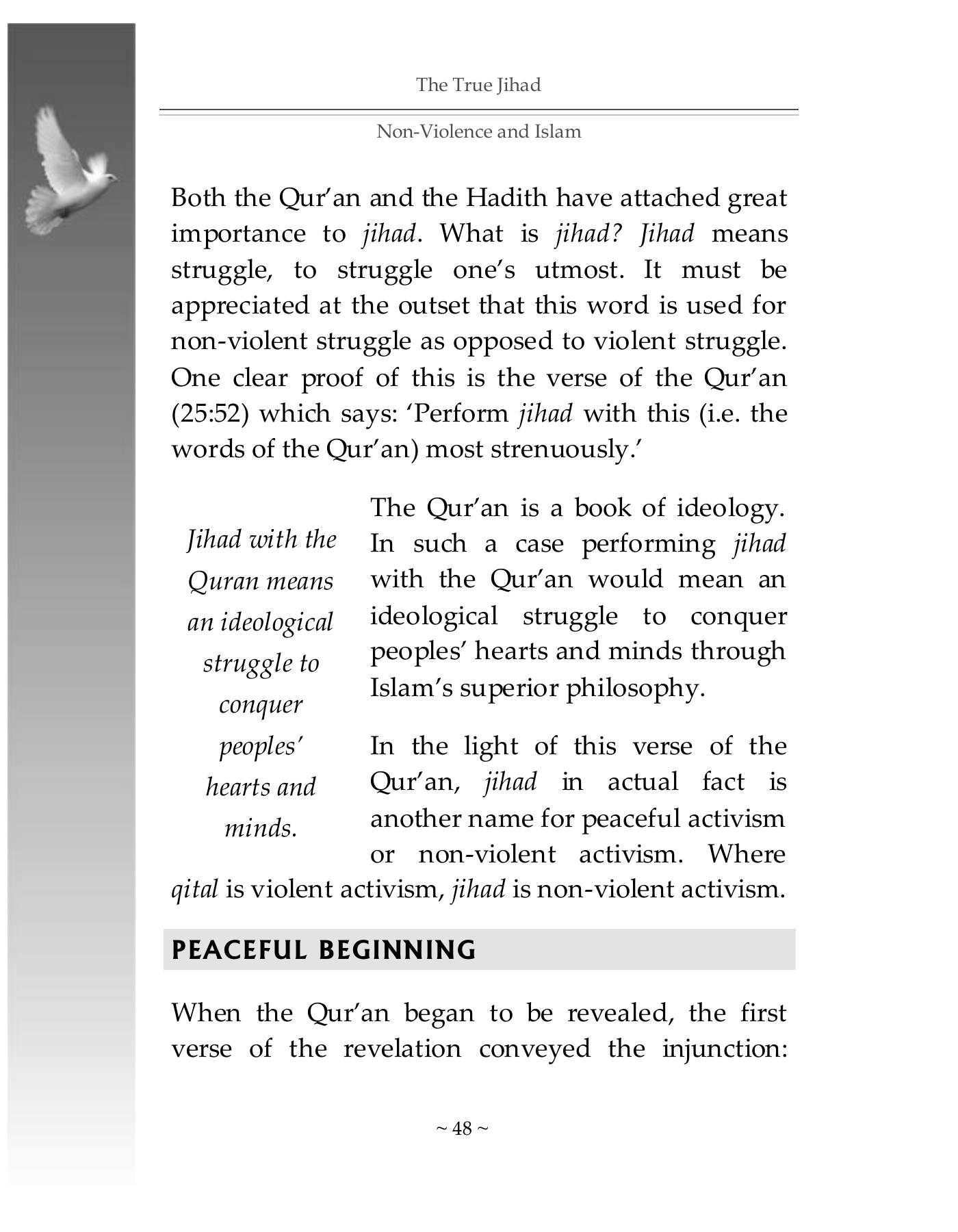 The printed page