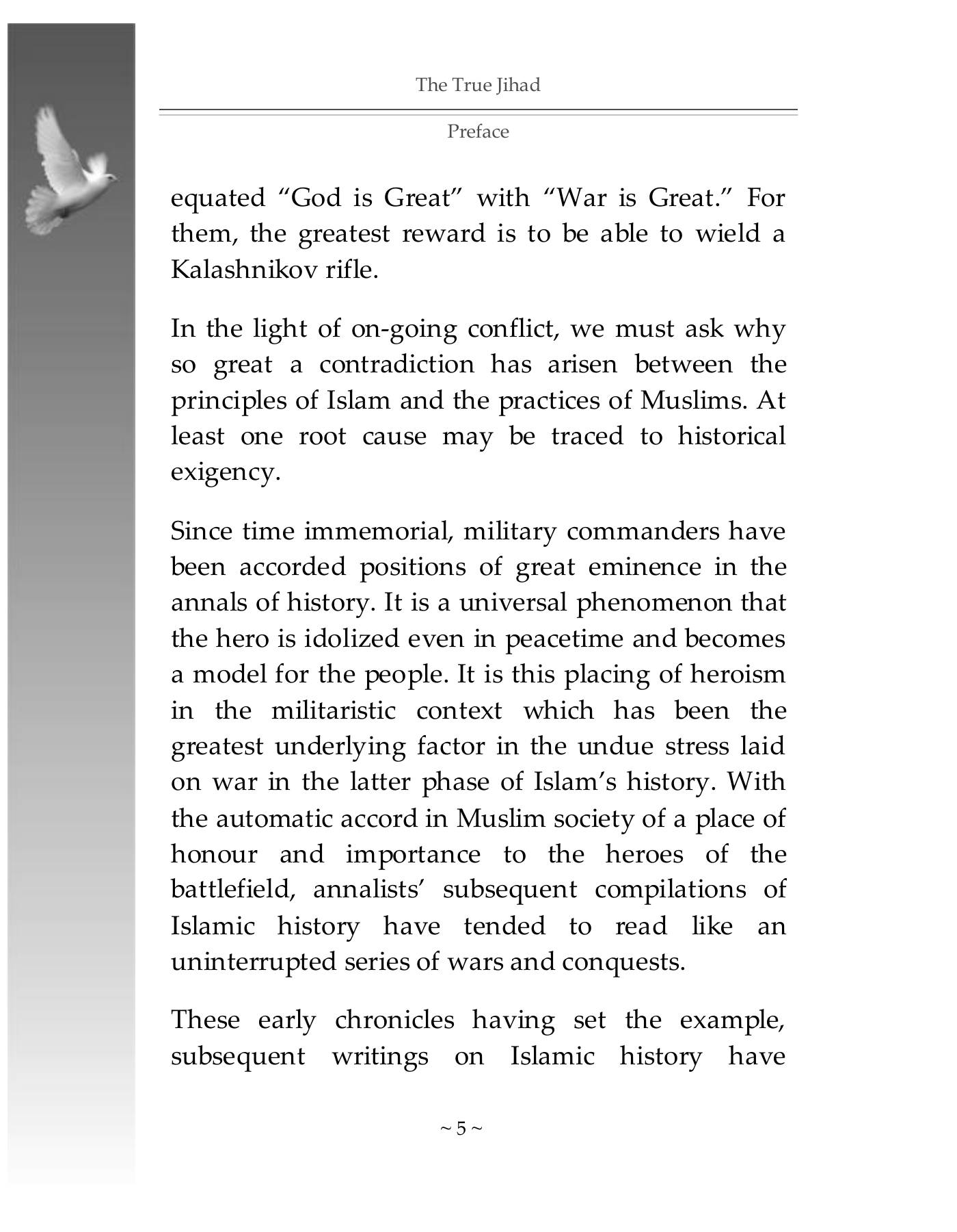 The printed page