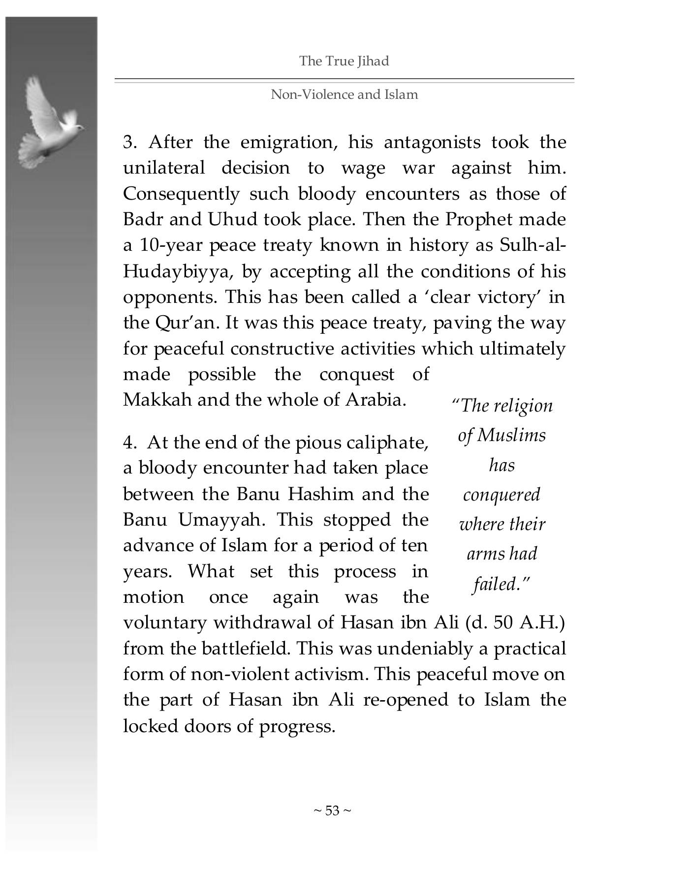 The printed page
