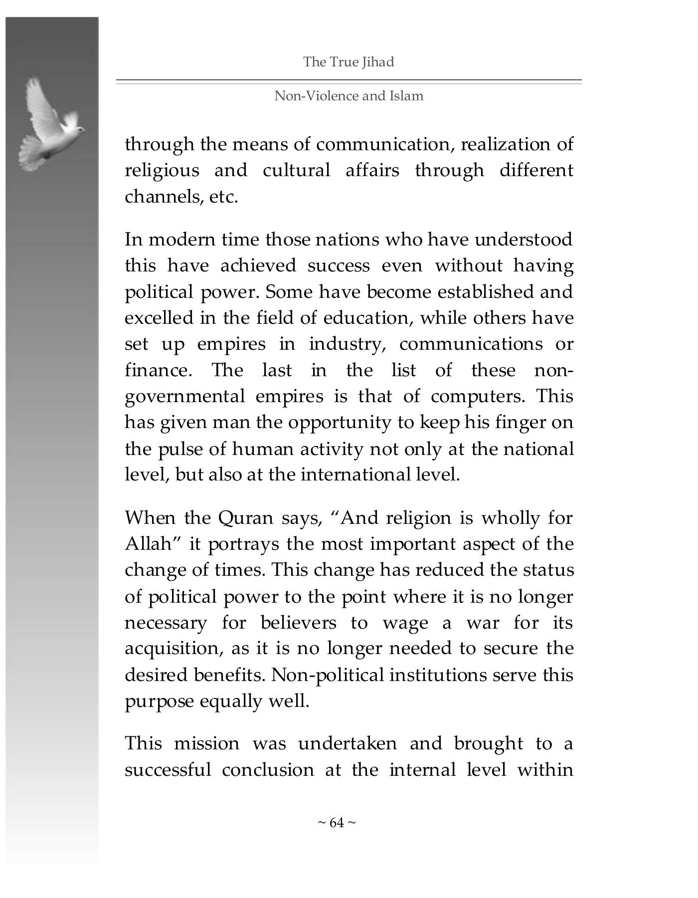 The printed page