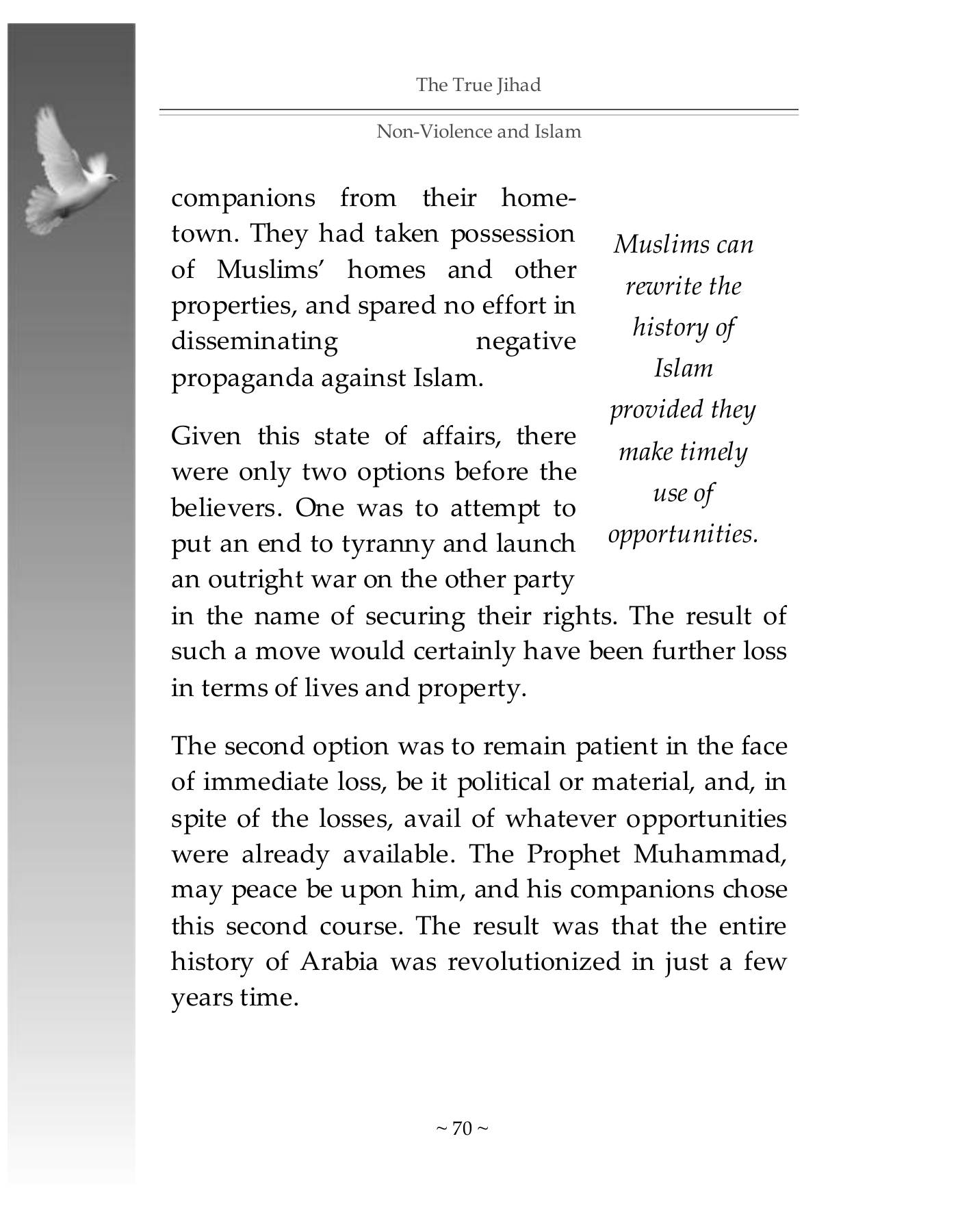 The printed page