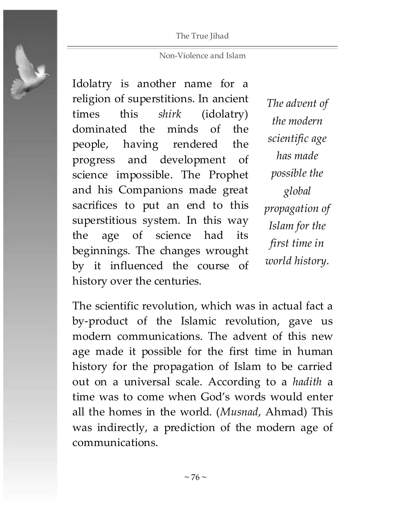 The printed page