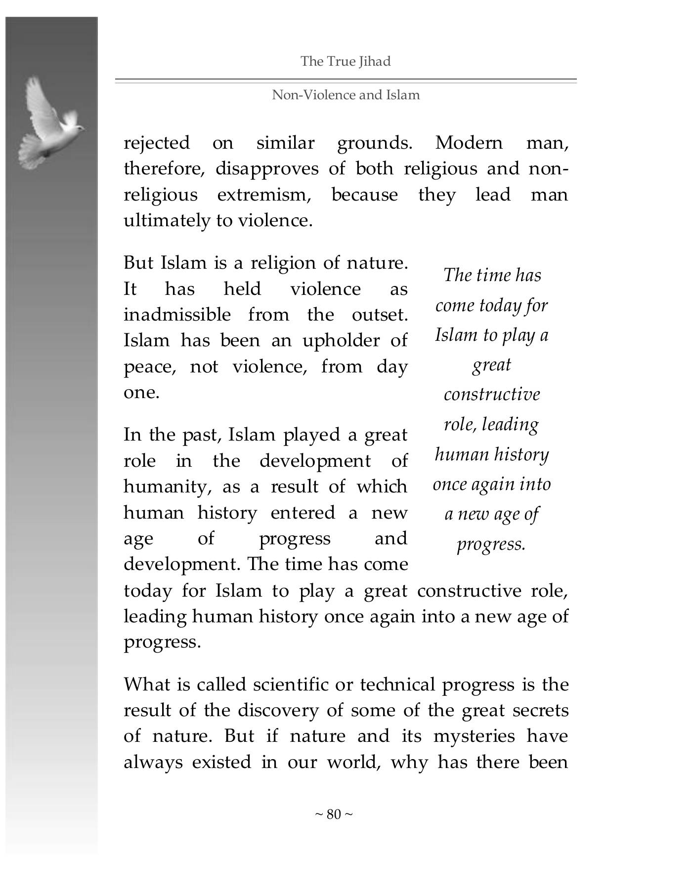 The printed page