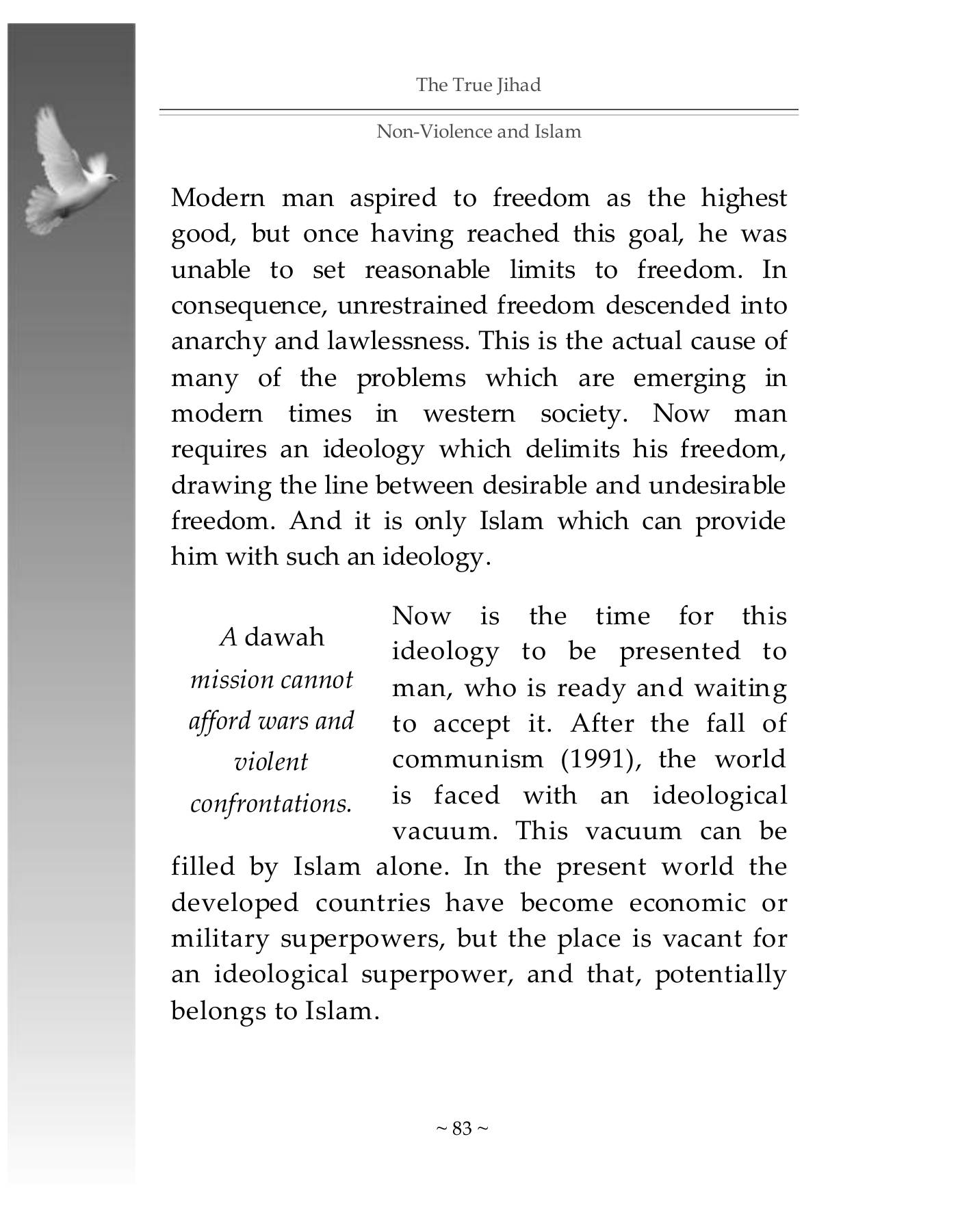 The printed page