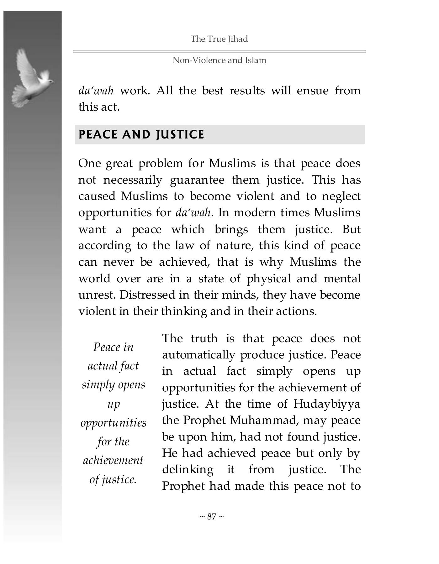 The printed page