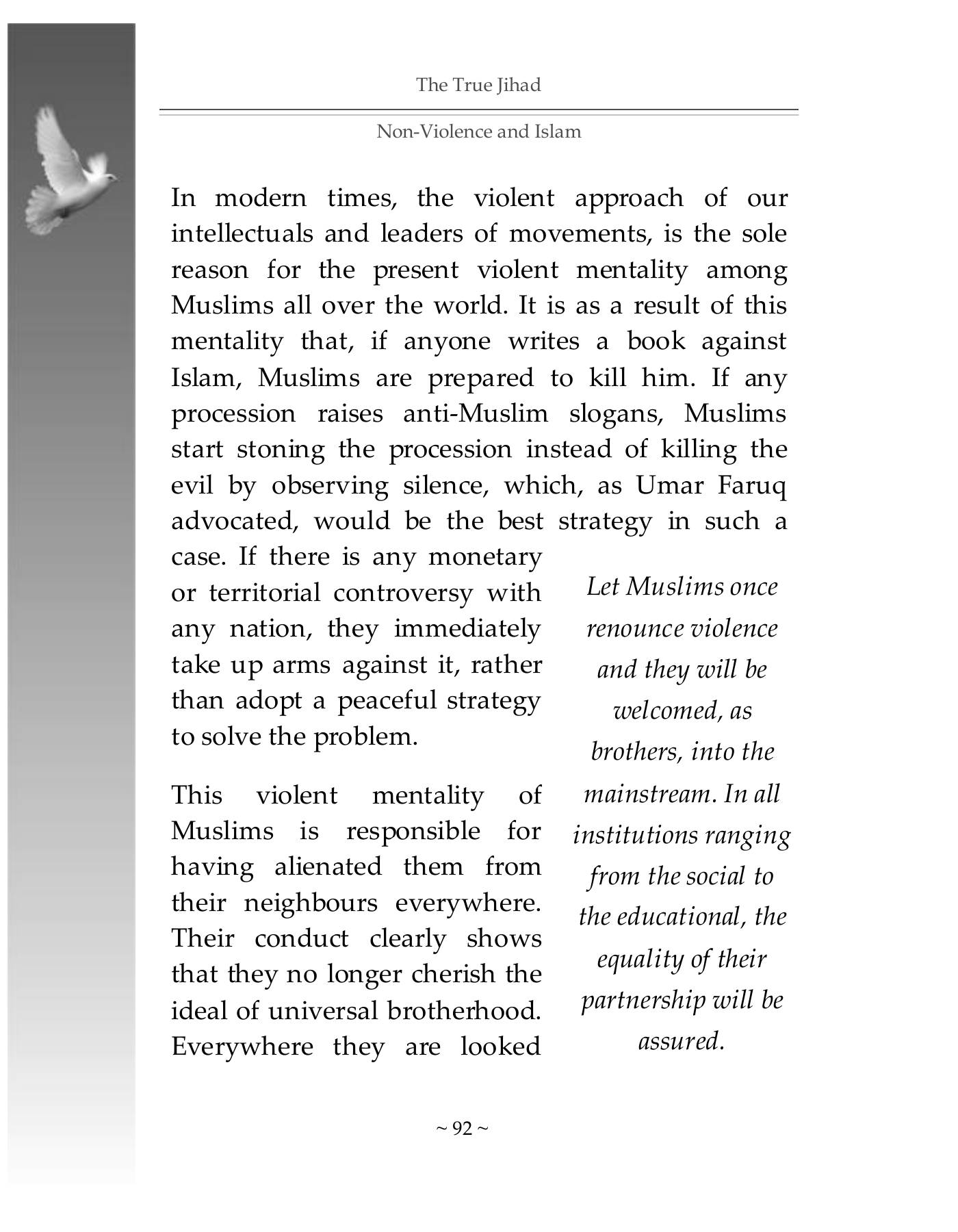 The printed page