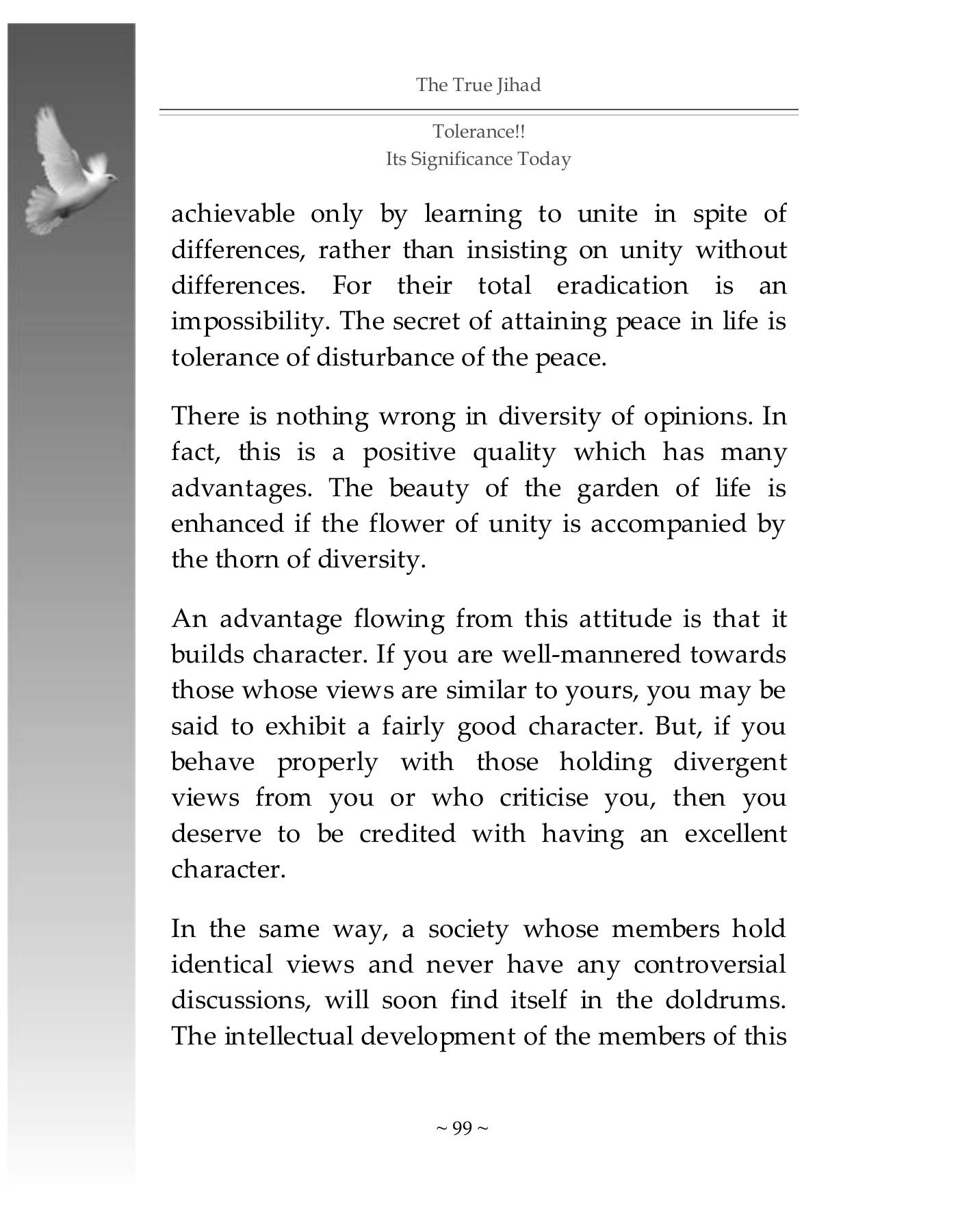 The printed page