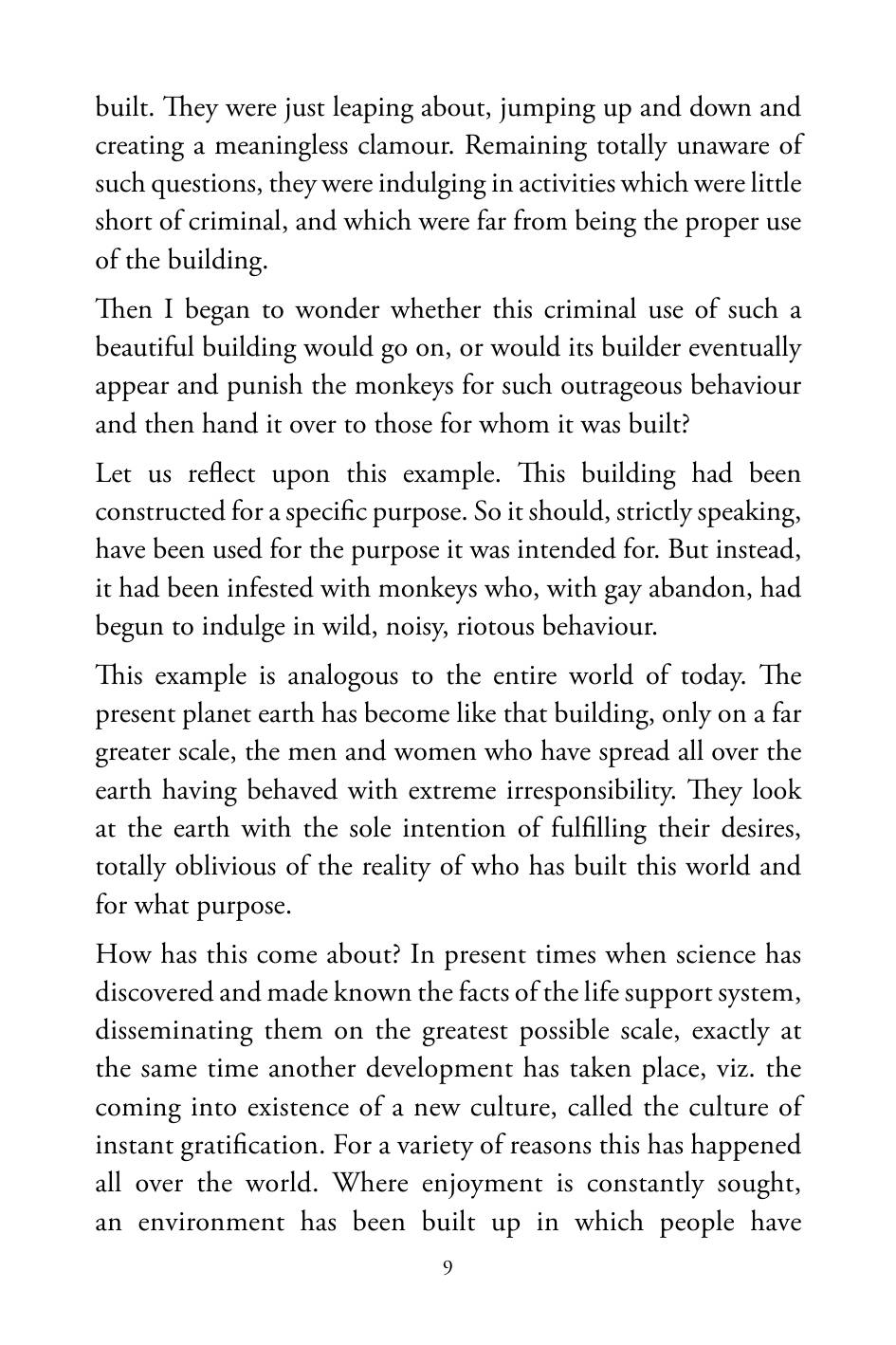 The printed page