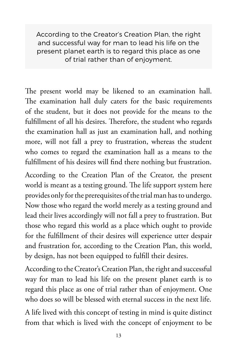 The printed page