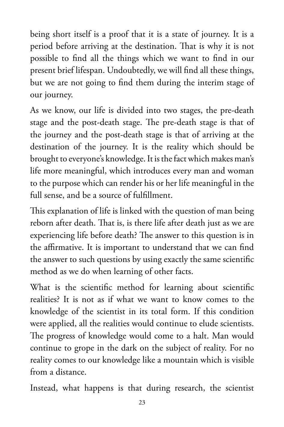 The printed page