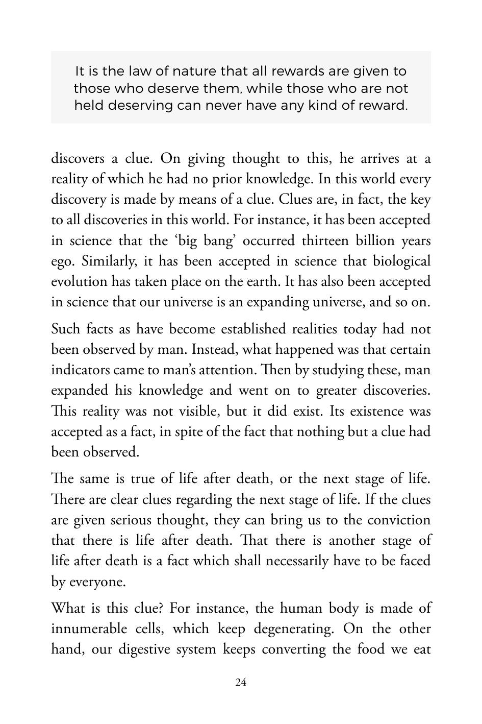 The printed page
