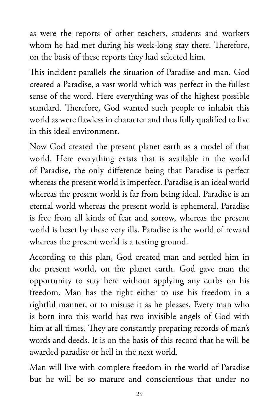 The printed page
