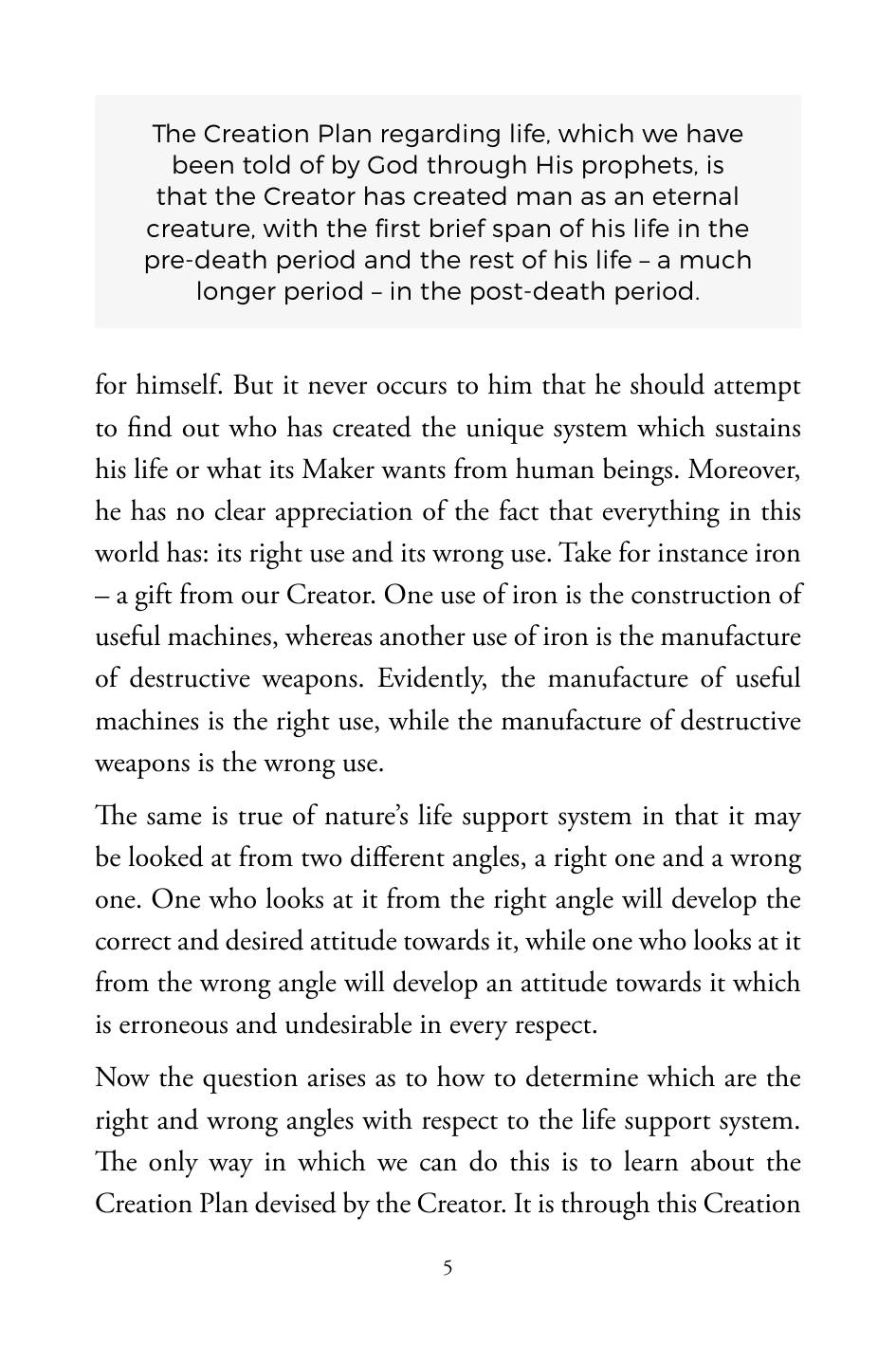 The printed page