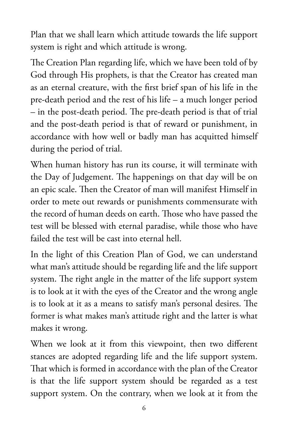The printed page