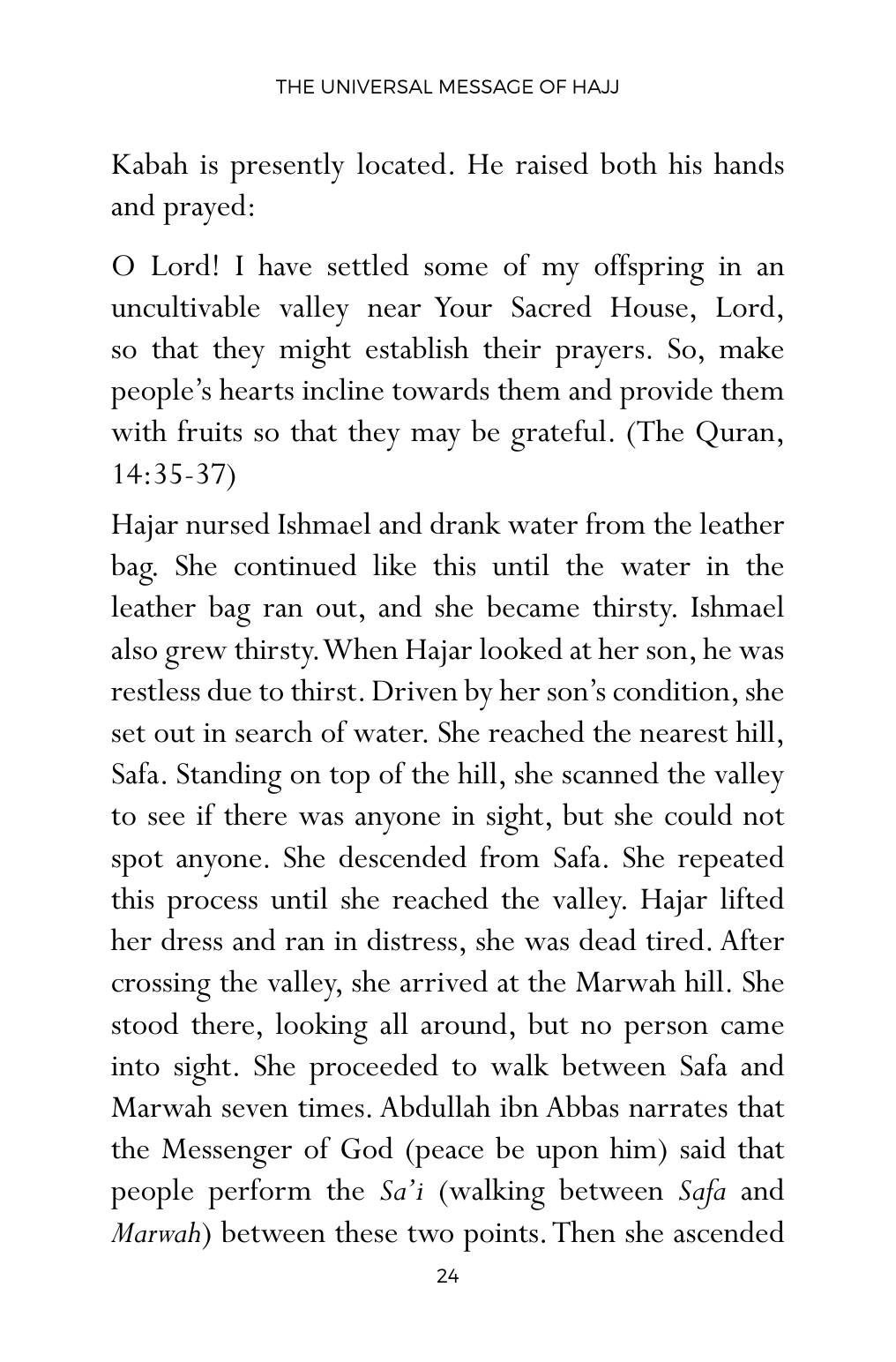 The printed page