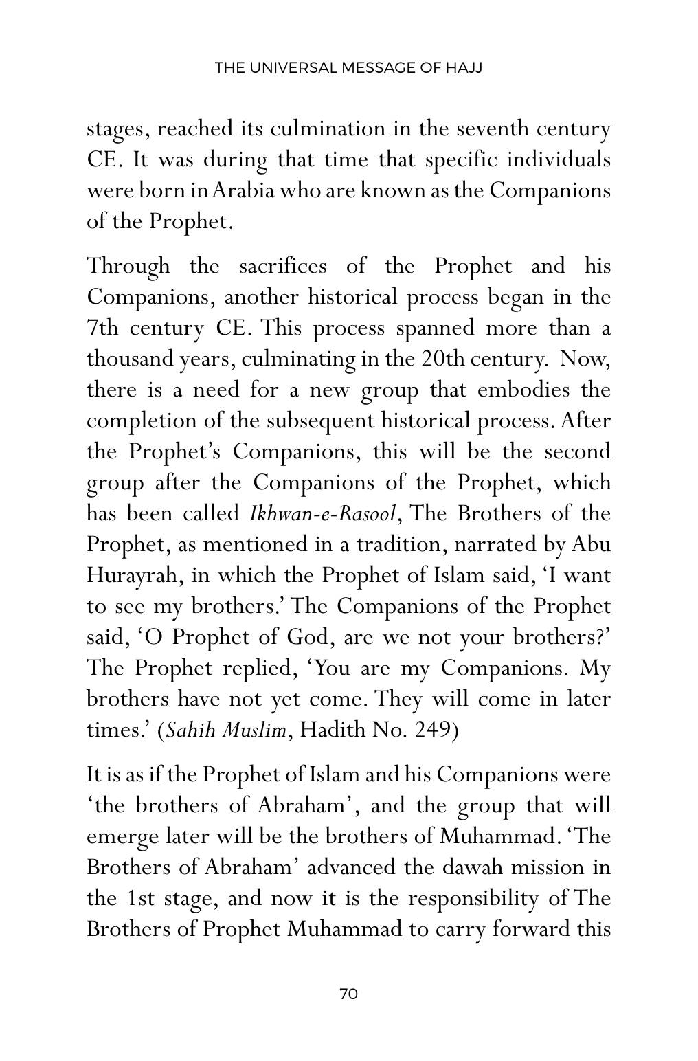 The printed page