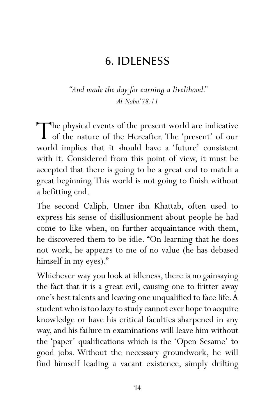 The printed page