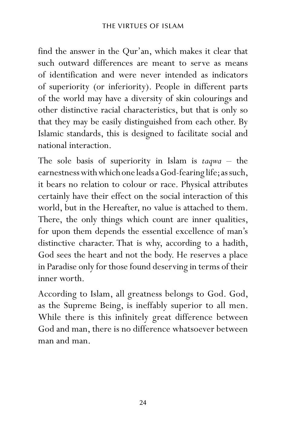 The printed page
