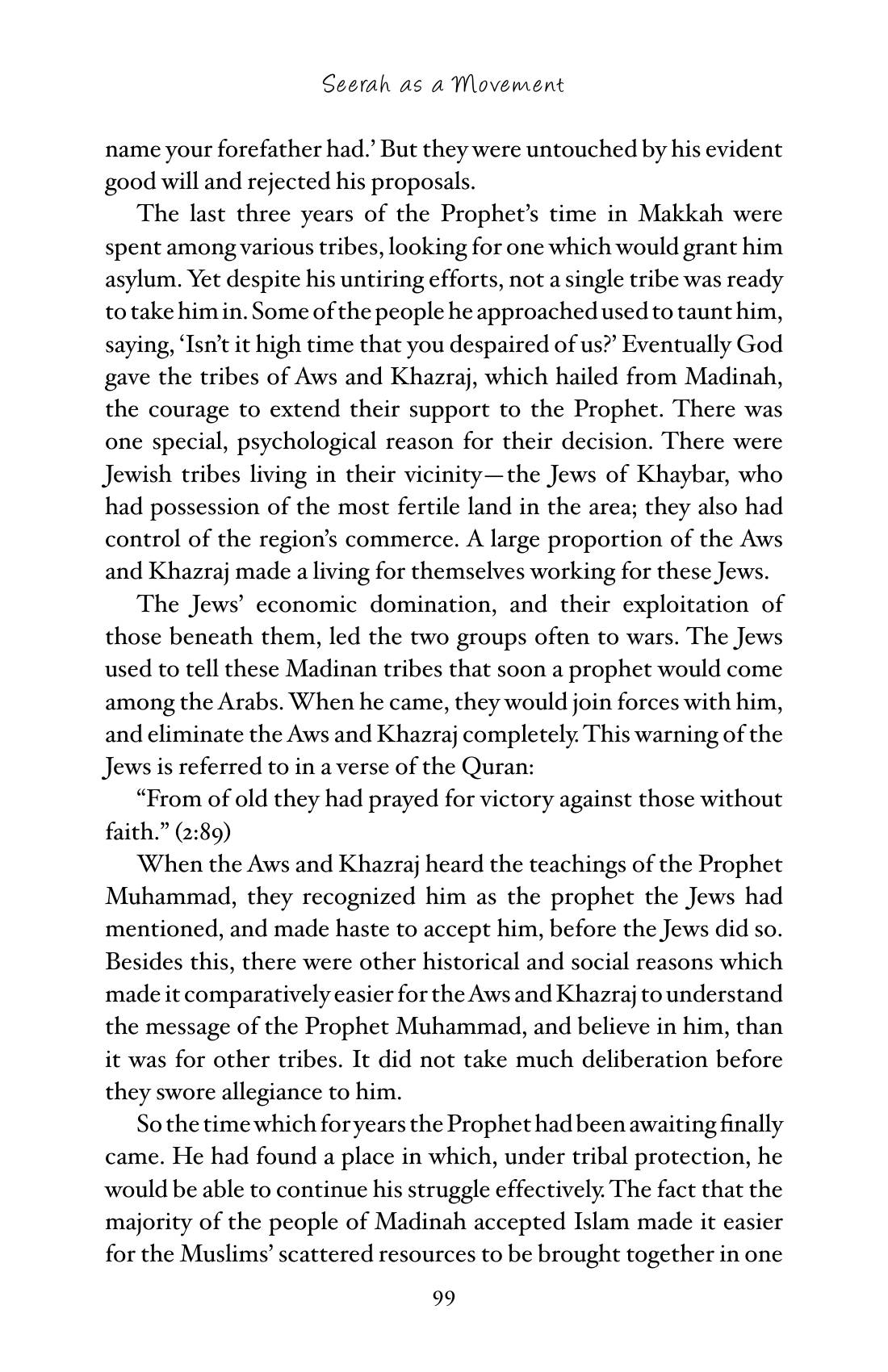 The printed page