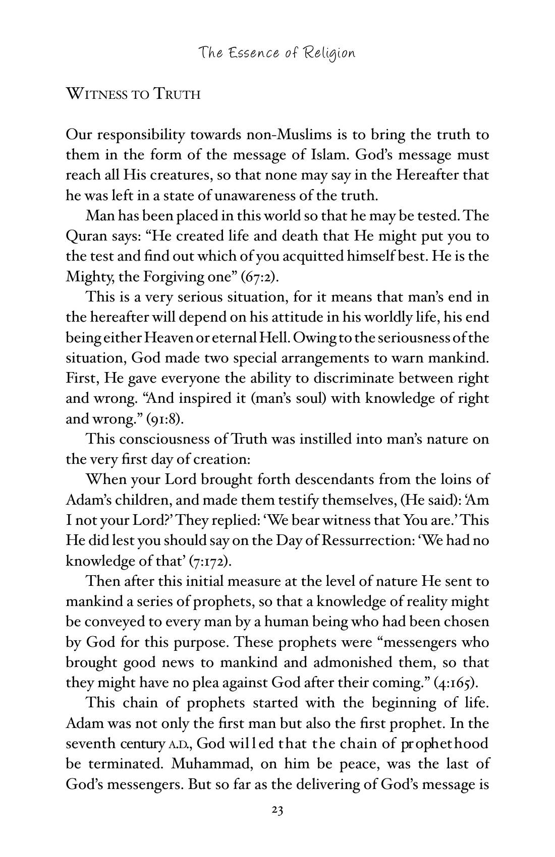 The printed page