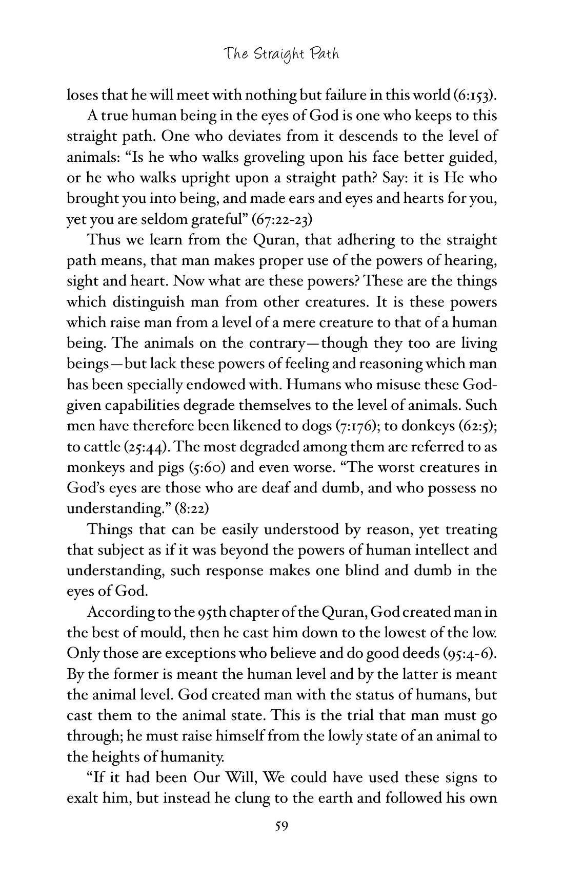 The printed page