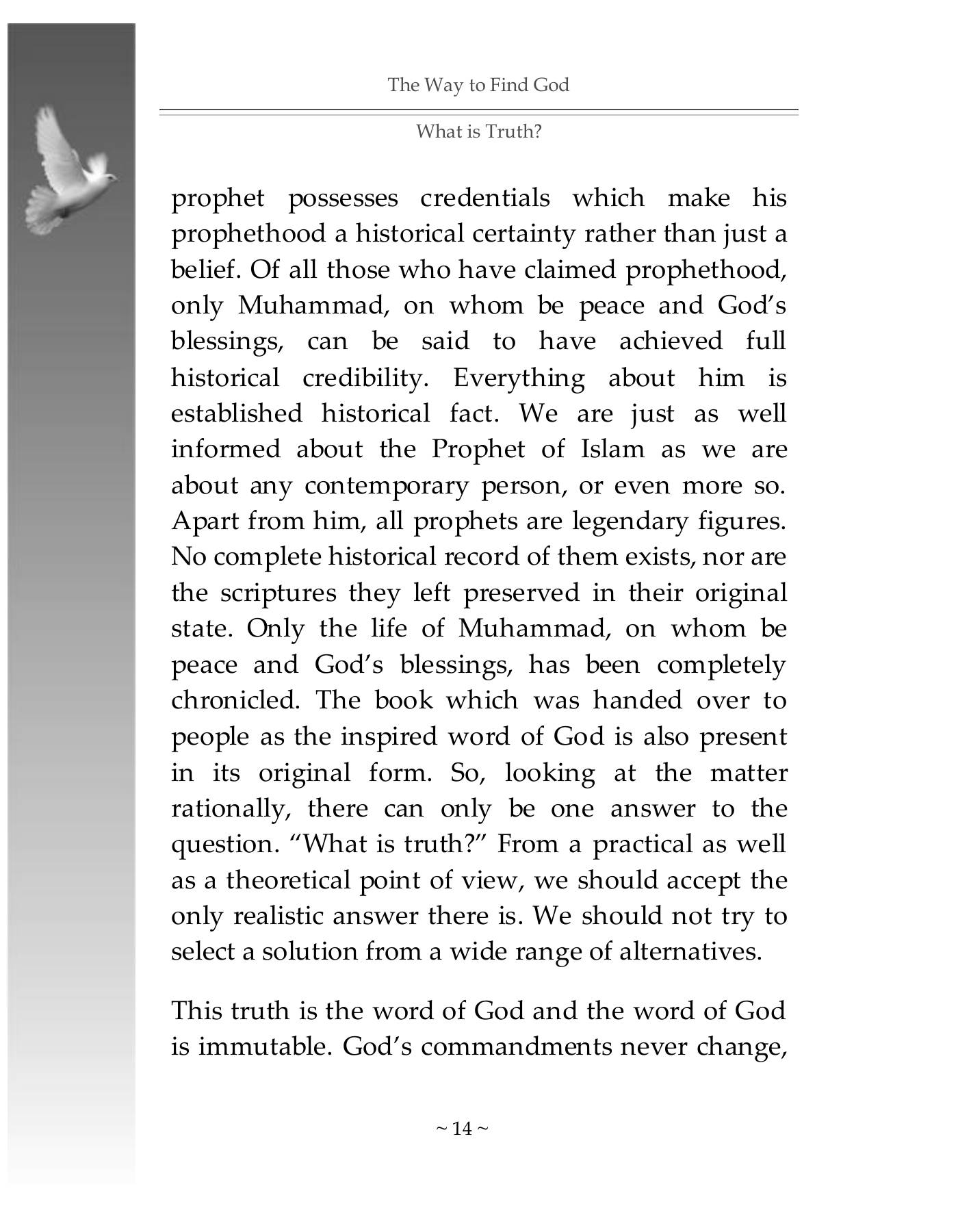 The printed page