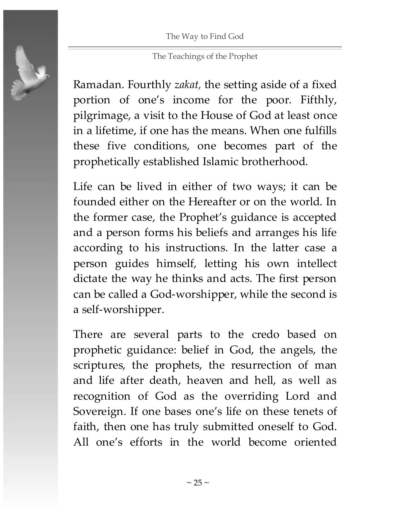 The printed page