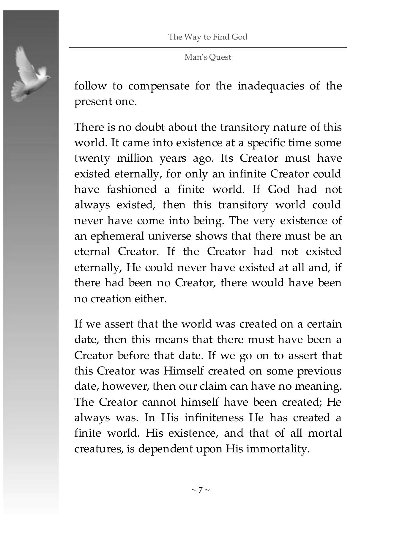 The printed page
