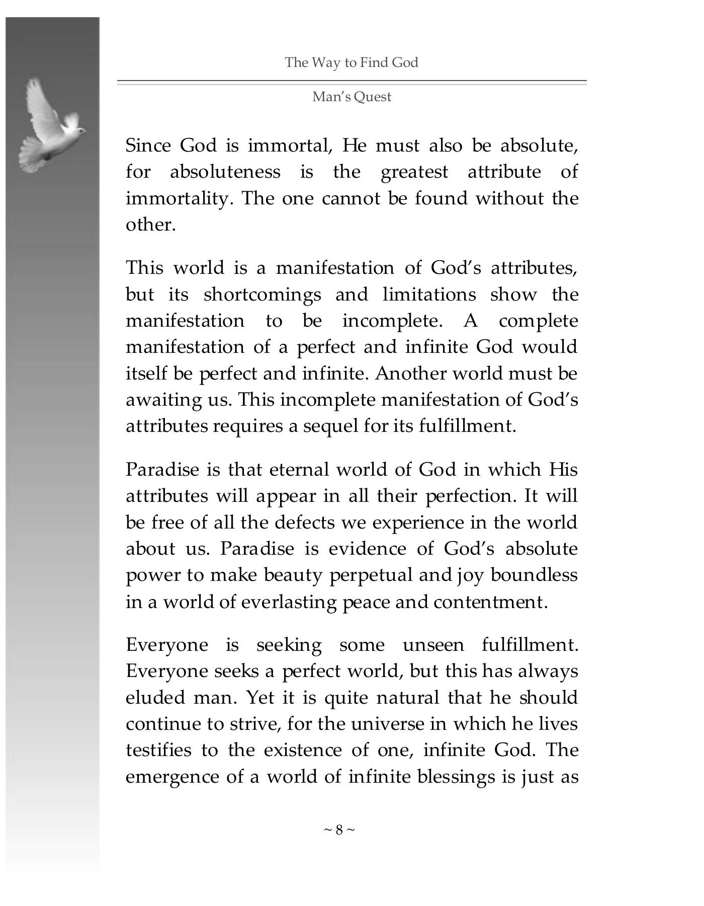The printed page