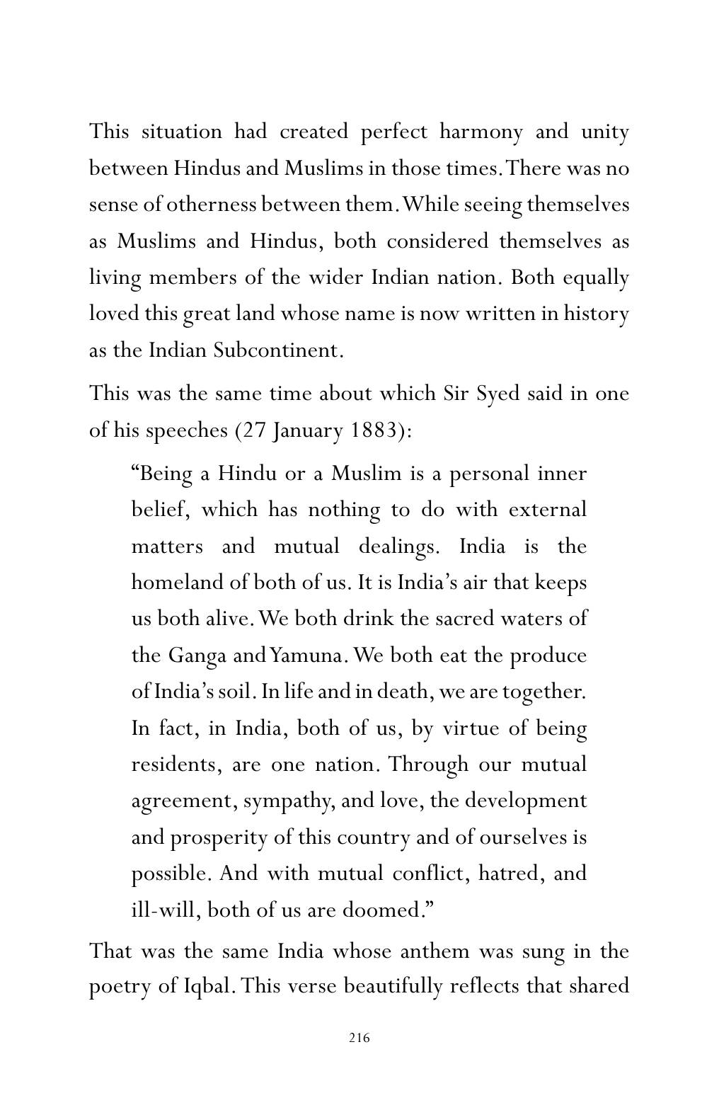 The printed page