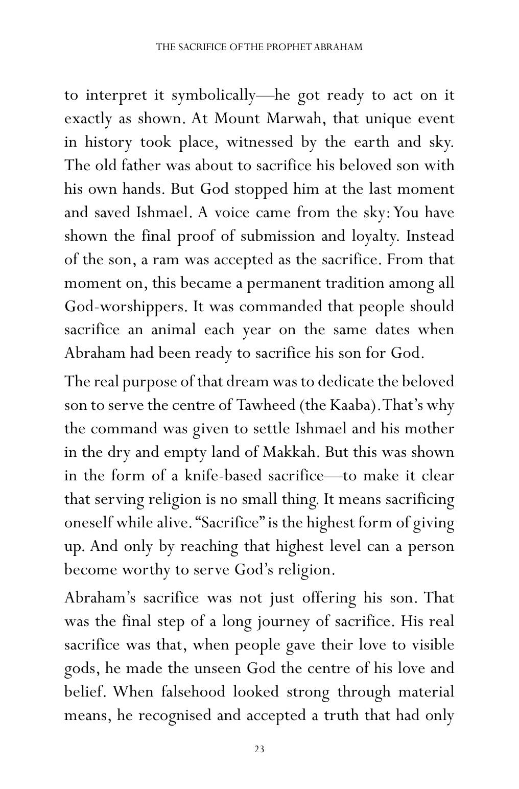 The printed page